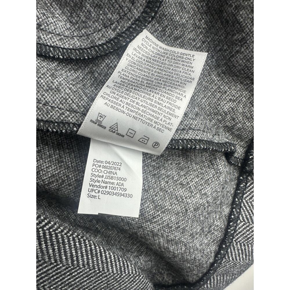 NWT Jessica Simpson Herringbone One Button Blazer W/ Pockets Women's Size Large - Picture 9 of 12
